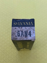 Load image into Gallery viewer, Sylvania 6AN4 Vacuum Tube Valve NOS NIB