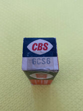 Load image into Gallery viewer, CBS 6CS6 Vacuum Tube Valve NOS NIB