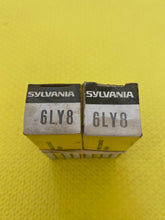 Load image into Gallery viewer, 2 Sylvania 6LY8 Vacuum Tubes Valves NOS NIB Lot Of Two
