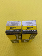 Load image into Gallery viewer, 2 Zenith 6HA5 6HM5 Vacuum Tubes Valves NOS NIB Lot Of Two