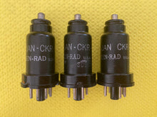 Load image into Gallery viewer, 3 Ken-Rad 6L7 JAN-CKR-6L7 VT87 Vacuum Tubes Valves Milspec Lot of Three