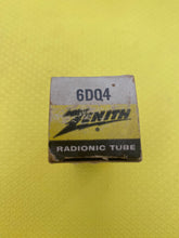 Load image into Gallery viewer, Zenith 6DQ4 Vacuum Tube Valve NOS NIB