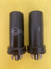 Load image into Gallery viewer, Matched Pair RCA 6N7 Vacuum Tubes Valves