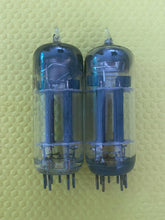 Load image into Gallery viewer, Matched Pair General Electric GE 12BH7 12BH7A Vacuum Tubes 12AU7 Substitute For Tube Rolling NOS-Testing