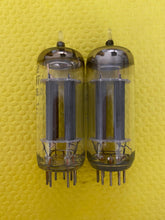Load image into Gallery viewer, Matched Pair General Electric GE 12BH7 12BH7A Vacuum Tubes Valves 12AU7 Substitute For Tube Rolling NOS-Testing