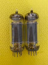 Load image into Gallery viewer, Matched Pair General Electric GE 12BH7 12BH7A Vacuum Tubes Valves 12AU7 Substitute For Tube Rolling NOS-Testing