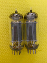 Load image into Gallery viewer, Matched Pair General Electric GE 12BH7 12BH7A Vacuum Tubes 12AU7 Substitute For Tube Rolling NOS-Testing
