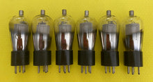 Load image into Gallery viewer, 6 Cunningham C-324 324 #324 Vacuum Tubes Valves Globe Balloon Mesh Plate Lot Of Six