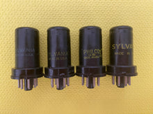 Load image into Gallery viewer, 4 Sylvania 12SG7 Vacuum Tubes Valves Lot Of Four