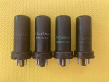 Load image into Gallery viewer, 4 Sylvania 5Z4 Vacuum Tubes Rectifier Lot Of Four