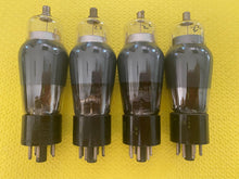 Load image into Gallery viewer, 4 Sylvania 6U7 6U7G Vacuum Tubes Lot Of Four