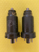 Load image into Gallery viewer, 2 Cunningham 6F5 Vacuum Tubes Valves Lot Of Two