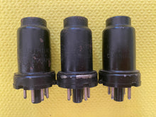Load image into Gallery viewer, 3 RCA 6C5 Engraved Bottle Vacuum Tubes Valves Lot Of Three