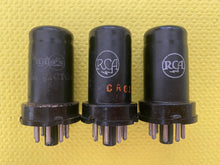 Load image into Gallery viewer, 3 RCA 12SG7 Vacuum Tubes Valves Lot Of Three