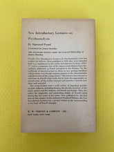 Load image into Gallery viewer, New Introductory Lectures On Psychoanalysis Sigmund Freud WW Norton Company