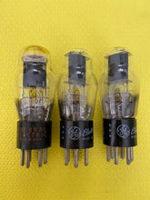 Load image into Gallery viewer, 3 General Electric GE Number / Type 41 #41 Vacuum Tubes Valves Clear Bottle Lot Of Three