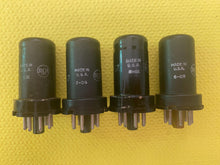 Load image into Gallery viewer, 4 RCA 12SG7 VT209 VT-209 Vacuum Tubes Valves Milspec Small Logo Lot Of Four