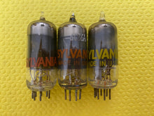 Load image into Gallery viewer, 3 Sylvania 6CB6 6CB6A Vacuum Tubes Valves NOS NIB Lot Of Three