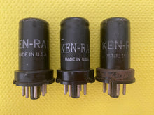 Load image into Gallery viewer, 3 Ken-Rad 12SG7 Vacuum Tubes Valves Lot Of Three