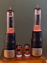 Load image into Gallery viewer, 2 Sylvania 6BQ5 EL84 Vacuum Tubes Valves Black Plate O Getters Lot Of Two