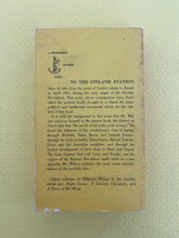 Load image into Gallery viewer, To The Finland Station A Study In The Writing And Acting Of History Doubleday Anchor 1940