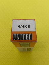 Load image into Gallery viewer, United 4MK8 Vacuum Tube Valve NOS NIB
