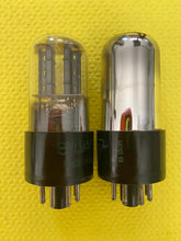 Load image into Gallery viewer, Matched Pair Sylvania 6SN7 6SN7GT Bad Boy Vacuum Tubes Valves NOS-Testing / Dead