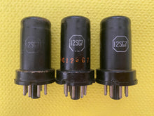 Load image into Gallery viewer, 3 RCA 12SG7 Vacuum Tubes Valves Lot Of Three