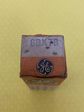 Load image into Gallery viewer, General Electric GE 6BK7 6BK7B Vacuum Tube Valve NOS NIB