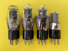 Load image into Gallery viewer, 4 US-Made Number / Type 41 #41 Vacuum Tubes Valves Clear Bottle Lot Of Four