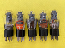 Load image into Gallery viewer, 5 Raytheon Number / Type 41 #41 Vacuum Tubes Clear Bottle Lot Of Five