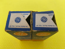 Load image into Gallery viewer, Matched Pair General Electric GE 6SJ7 6J8P Vacuum Tubes Valves NOS NIB