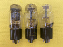 Load image into Gallery viewer, 3 US-Made 6BY5 6BY5G Vacuum Tube Lot Of Three