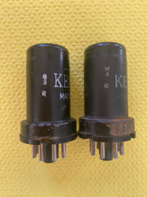 Load image into Gallery viewer, Matched Pair Ken-Rad 6SJ7 Vacuum Tubes NOS-Testing