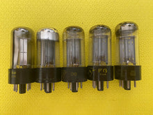 Load image into Gallery viewer, 5 Sylvania 6AX4 6AX4GT Vacuum Tubes Valves Lot Of Five