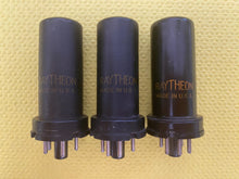 Load image into Gallery viewer, Matched Trio Raytheon 5Z4 Vacuum Tubes Rectifiers Lot Of Three