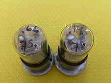 Load image into Gallery viewer, Matched Pair RCA 6SN7 6SN7GTB Vacuum Tubes Valves Black Plate