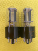 Load image into Gallery viewer, Matched Pair RCA 6SN7 6SN7GTB Vacuum Tubes Valves