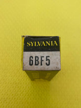 Load image into Gallery viewer, Sylvania 6BF5 Vacuum Tube Valve NOS NIB