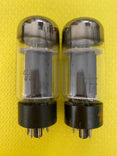 Load image into Gallery viewer, Matched Pair Sylvania 6L6GC 6L6 Vacuum Tubes Valves
