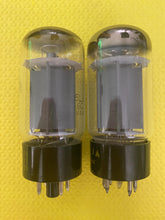 Load image into Gallery viewer, Matched Pair Sylvania 6L6 6L6GC Vacuum Tubes NOS-Testing