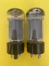 Load image into Gallery viewer, Matched Pair Sylvania 6L6 6L6GC Vacuum Tubes Valves NOS-Testing
