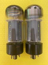 Load image into Gallery viewer, Matched Pair Sylvania 6L6 6L6GC Vacuum Tubes Valves