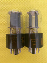 Load image into Gallery viewer, Matched Pair RCA 6SN7 6SN7GTB Vacuum Tubes Valves