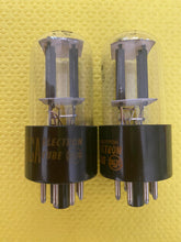 Load image into Gallery viewer, Matched Pair RCA 6SN7 6SN7GTB Vacuum Tubes Valves