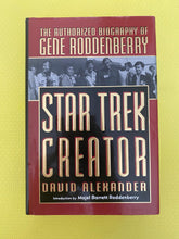 Load image into Gallery viewer, The Authorized Biography Of Star Trek Creator Gene Roddenberry David Alexander ROC Biography