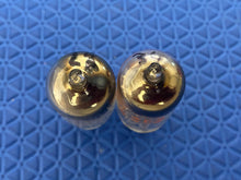 Load image into Gallery viewer, Matched Pair Raytheon 5654 JRP-5654 6AK5 6096 6J1 6J2 Black Plate Vacuum Tubes Valves