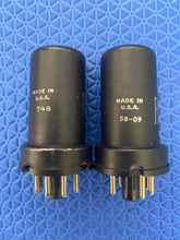 Load image into Gallery viewer, Matched Pair RCA 6J5 Vacuum Tubes Valves NOS-Testing