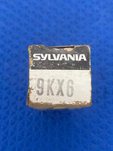 Load image into Gallery viewer, Sylvania 9KX6 Vacuum Tube Valve NOS NIB
