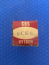 Load image into Gallery viewer, CBS-Hytron 6CR6 Vacuum Tube Valve NOS NIB